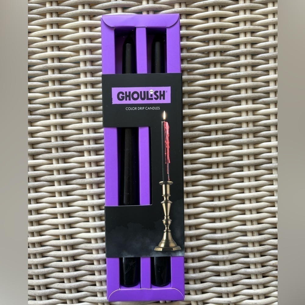 Ghoulish Color Drip Candles viral sold out Halloween‎